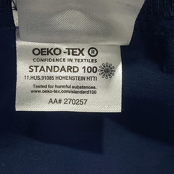 NWT Kenneth Cole Unlisted Dark Blue Button Up Dress Shirt, Tall 20 35/36 - Picture 13 of 15